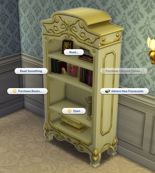 Should Have Been: Bookshelves by Ilex from Mod The Sims