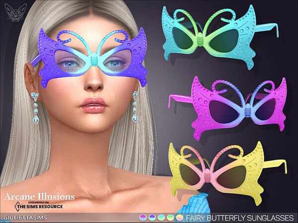 Arcane Illusions   Fairy Butterfly Sunglasses by feyona from TSR