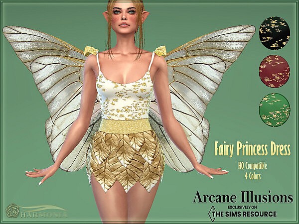 Arcane Illusions Fairy Princess Dress by Harmonia from TSR