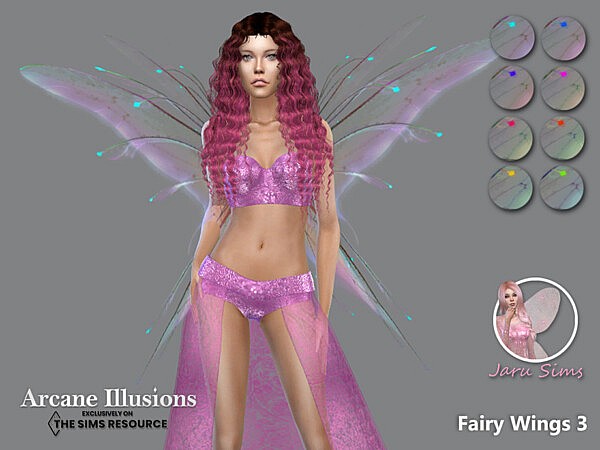 Arcane Illusions   Fairy Wings 3 by Jaru Sims from TSR