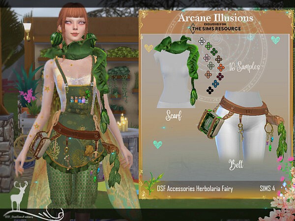 Arcane Illusions    Accessories Herbolaria Fairy by DanSimsFantasy from TSR