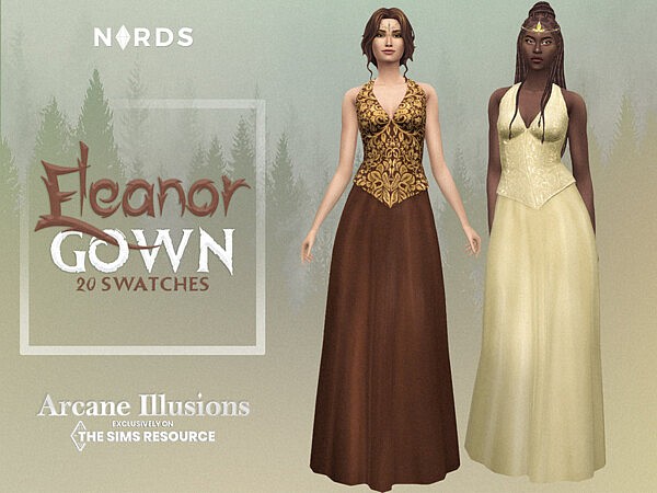 Arcane Illusions   Eleanor Gown by Nords from TSR