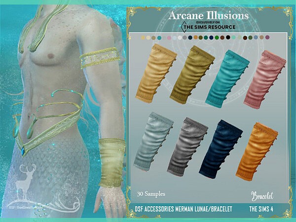Arcane Illusions  Accessories Merman Lunae by DanSimsFantasy from TSR