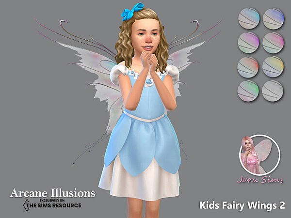 Arcane Illusions   Kids Fairy Wings 2 by Jaru Sims from TSR