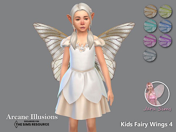 Arcane Illusions   Kids Fairy Wings 4 by Jaru Sims from TSR