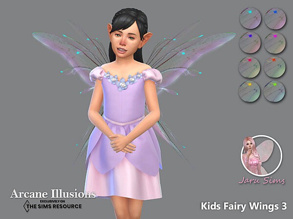 Arcane Illusions   Kids Fairy Wings 3 by Jaru Sims from TSR