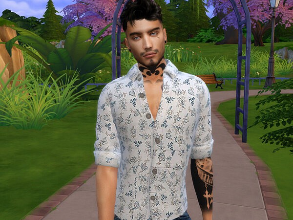 Lance Chester Sim Model by divaka45 from TSR