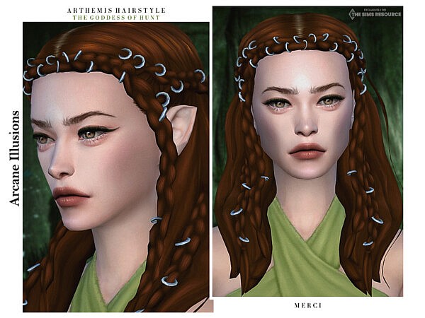 Arcane Illusions Arthemis Hairstyle by  Merci  from TSR