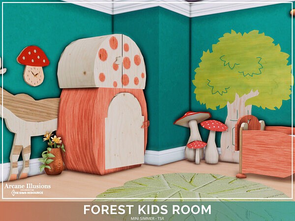 Arcane Illusions   Forest Kids room by Mini Simmer from TSR