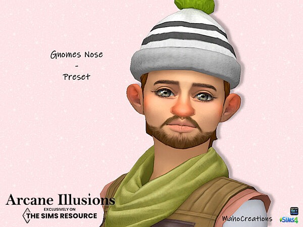 Arcane Illusions   Nose Preset Gnomes by MahoCreations from TSR