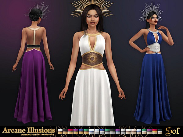 Arcane Illusions   Sol Dress by Sifix from TSR