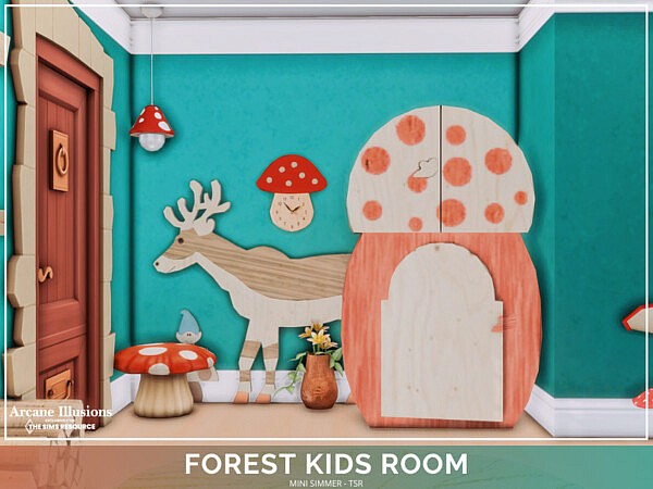 Arcane Illusions   Forest Kids room by Mini Simmer from TSR