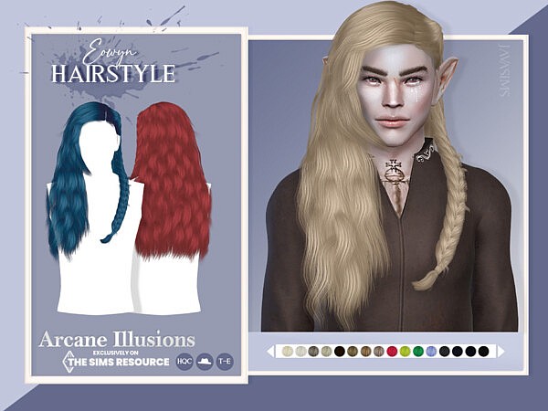 Arcane Illusions  Eowyn (Hairstyle) by JavaSims from TSR