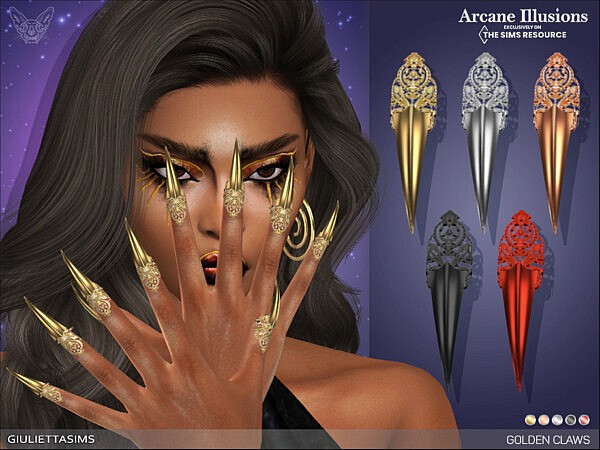 Arcane Illusions   Golden Claws by feyona from TSR