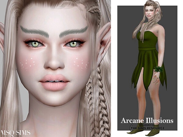 Arcane Illusions Eleanor Elve by MSQSIMS from TSR