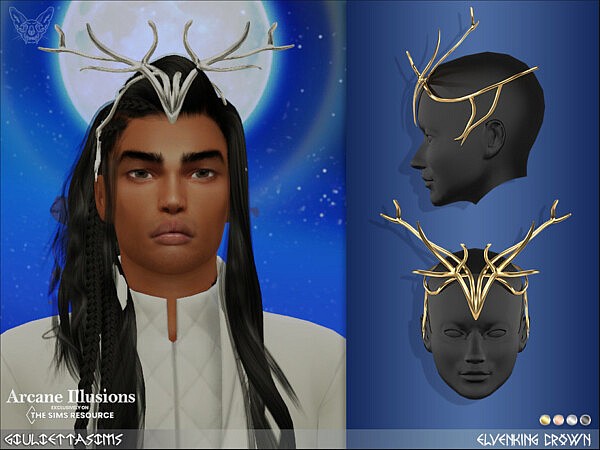 Arcane Illusions   Elvenking Crown by feyona from TSR