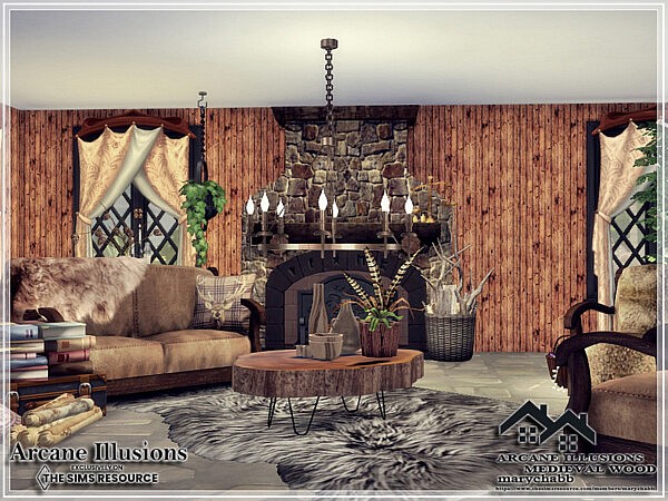 Arcane Illusions   Medieval Wood by marychabb from TSR