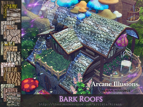 Arcane Illusions   Bark Roofs  by Rirann from TSR