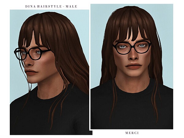 Dina Hairstyle   Male by  Merci  from TSR