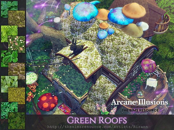 Arcane Illusions   Green Roofs by Rirann from TSR
