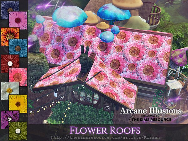 Arcane Illusions   Flower Roof by Rirann from TSR