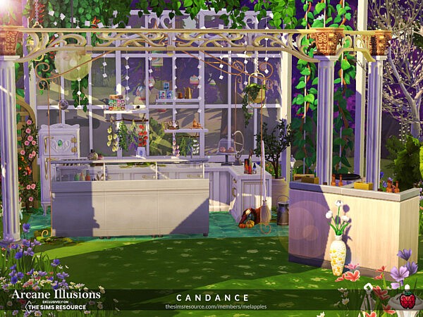 Arcane Illusions   Candance restaurant by melapples from TSR