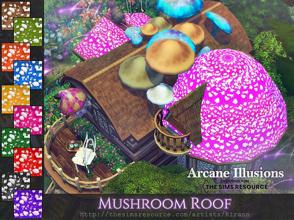 Arcane Illusions   Mushroom Roof by Rirann from TSR