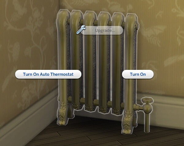 Decor with a Purpose: Functional Vampires Radiator by Ilex from Mod The Sims