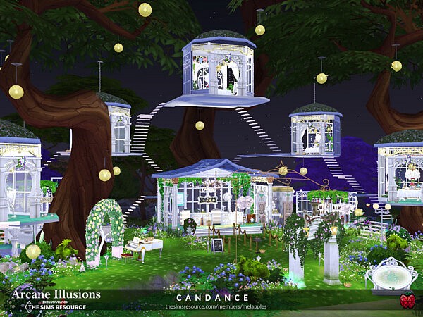 Arcane Illusions   Candance restaurant by melapples from TSR