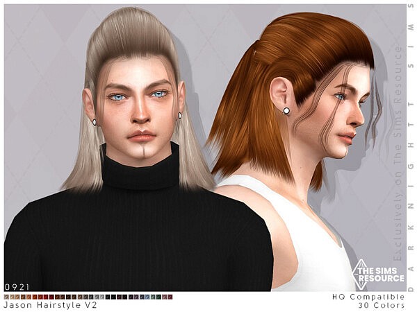 Jason Hairstyle V2 by DarkNighTt from TSR