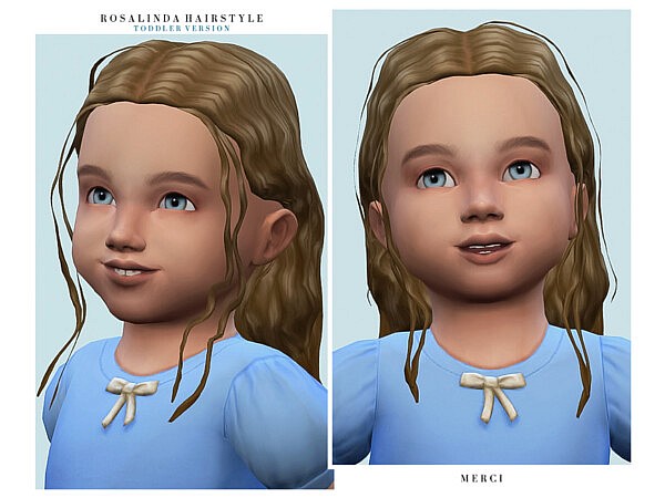 Rosalinda Hairstyle  Toddler  by  Merci  from TSR