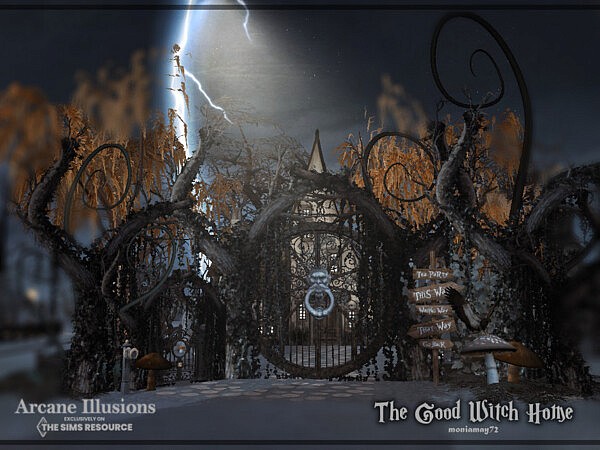 Arcane Illusions The Good Witch Home by Moniamay72 from TSR