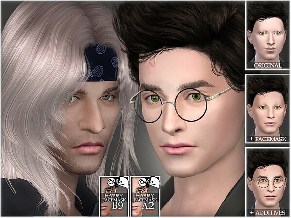 Harry facemask by BAkalia from TSR
