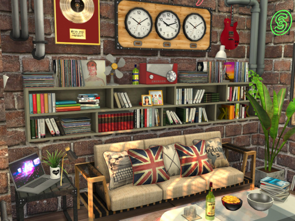 Music Studio Living Room by Flubs79 from TSR