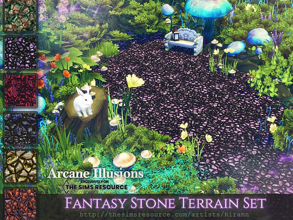 Arcane Illusions   Fantasy Stone Terrain Set by Rirann from TSR