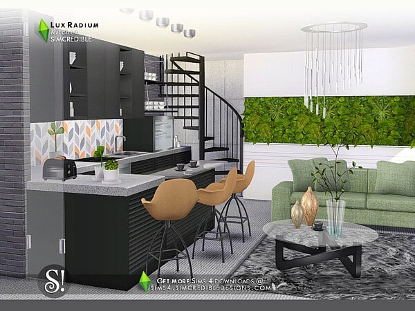 Lux Radium Kitchen by SIMcredible! from TSR