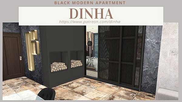 Black Modern House from Dinha Gamer