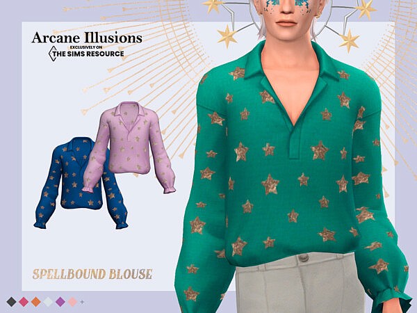 Arcane Illusions   Spellbound Blouse by pixelette from TSR