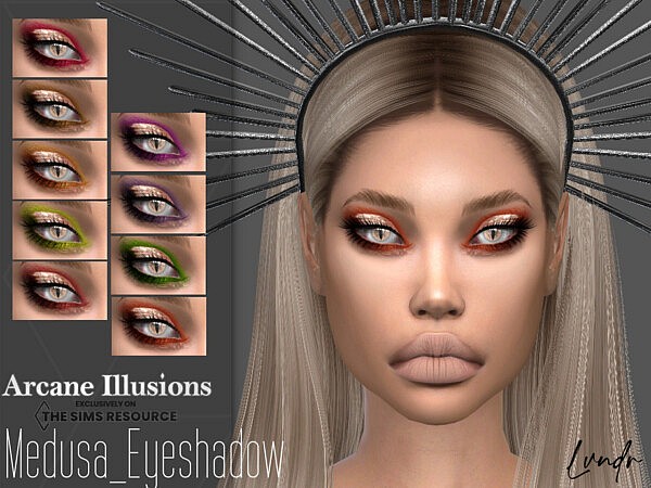 Arcane Illusions Medusa Eyeshadow by LVNDRCC from TSR