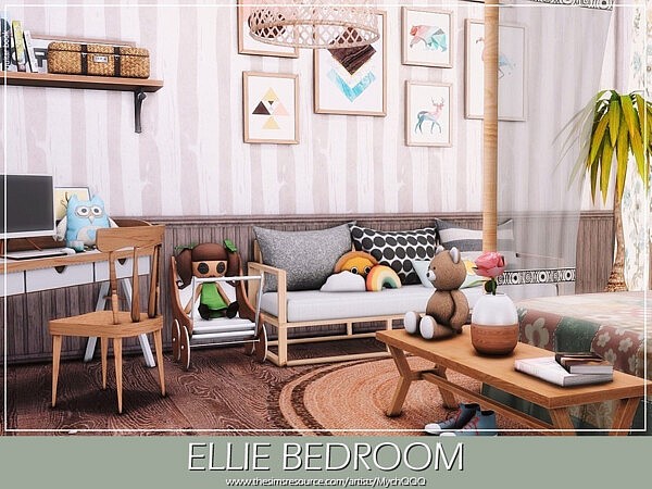 Ellie Bedroom by MychQQQ from TSR