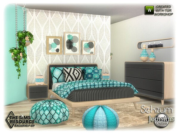Sekzum bedroom by jomsims from TSR
