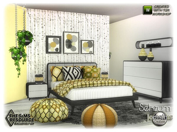 Sekzum bedroom by jomsims from TSR