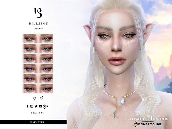 Arcane Illussions   Elven Eyes by Bill Sims from TSR