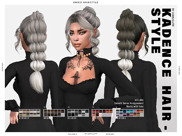 Kadence Hairstyle by Leah Lillith from TSR