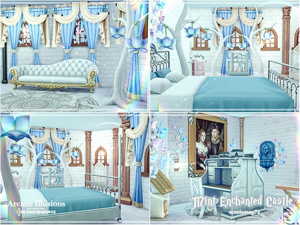 Arcane Illusions Mint Enchanted Castle by Moniamay72 from TSR