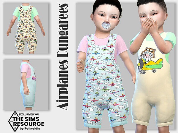 Airplane Dungarees by Pelineldis from TSR