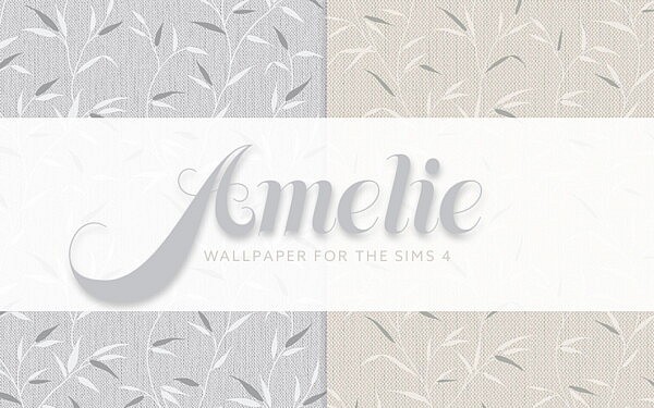 Amelie Wallpaper from Simplistic