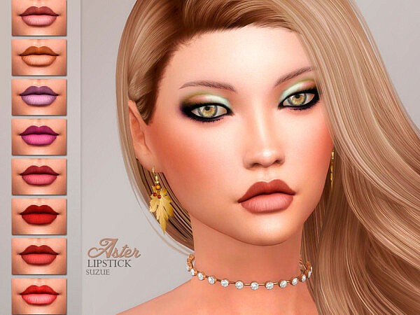 Aster Lipstick N22 by Suzue from TSR