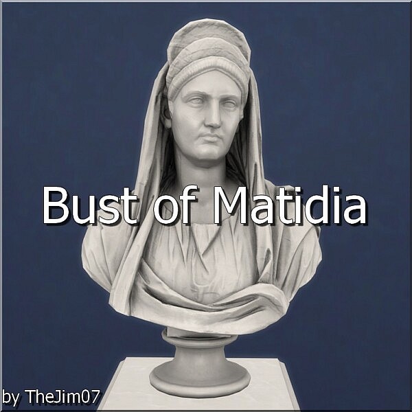 Bust of Matidia by TheJim07 from Mod The Sims