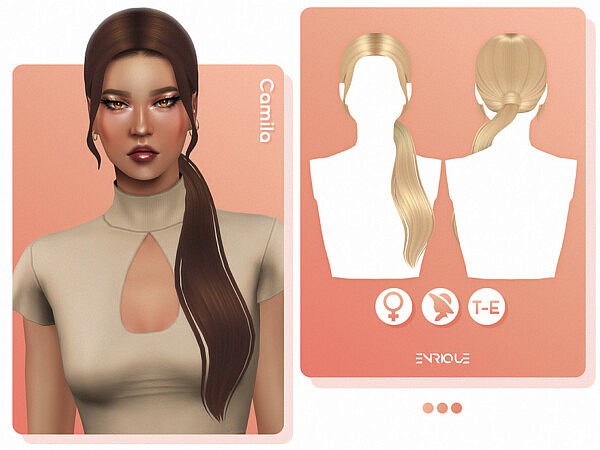 Camila Hairstyle by Enriques4 from TSR